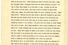 Page 2 - J. C. W. Smith interviews T .D. Williams of Clarendon about showboats for the Federal Writers' Project - Bernie Babcock Collection, 1855-1966, UALR.MS.0092 - UA Little Rock Center for Arkansas History and Culture