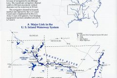 McClellan-Kerr Arkansas River Navigation System - 1991 - UALR Pamphlet Collection, PAM 00622 - UALR Center for Arkansas History and Culture