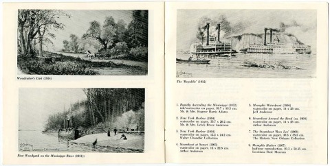 Page 13 and 14 - Frederick T. Anderson Exhibition Catalog - 1983 - Courtesy of The Arts and Science Center for Southeast Arkansas