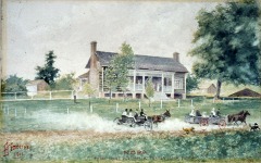 Nora - 1911 - watercolor on paper - 21.3 x 32.4 cm - Courtesy of The Arts and Science Center for Southeast Arkansas