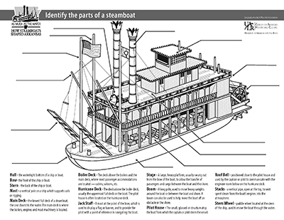 Steamboat activity sheet