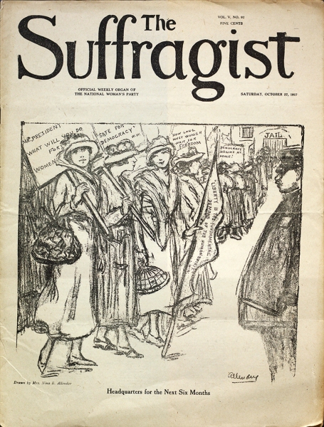 Image of The Suffragist (Oct. 27, 1917) publication cover