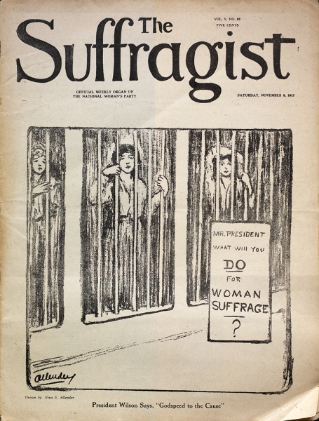 Image of The Suffragist (Nov. 3, 1917) publicaiton cover