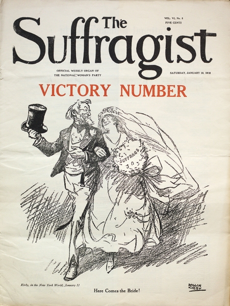 Image of The Suffragist (Jan 19, 1918) publication cover