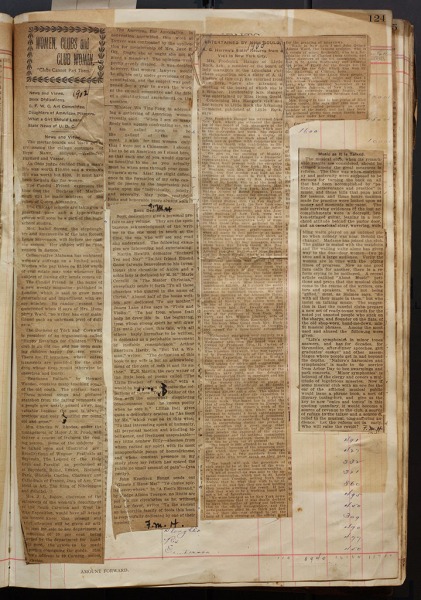 Image of "Women, Clubs, and Club Women" article, ca. 1912