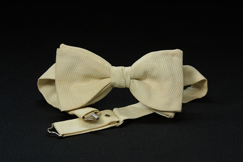 Image of Governor Charles Brough bow tie. Courtesy of the Old State House Museum Collection.