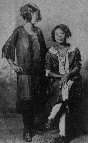 Two Unidentified African American Women, 1920s.