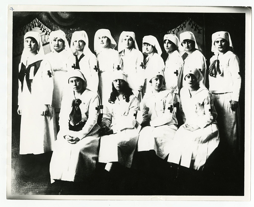 American Red Cross Nursing Class, World War I, Leslie, Arkansas, 1917-1918.