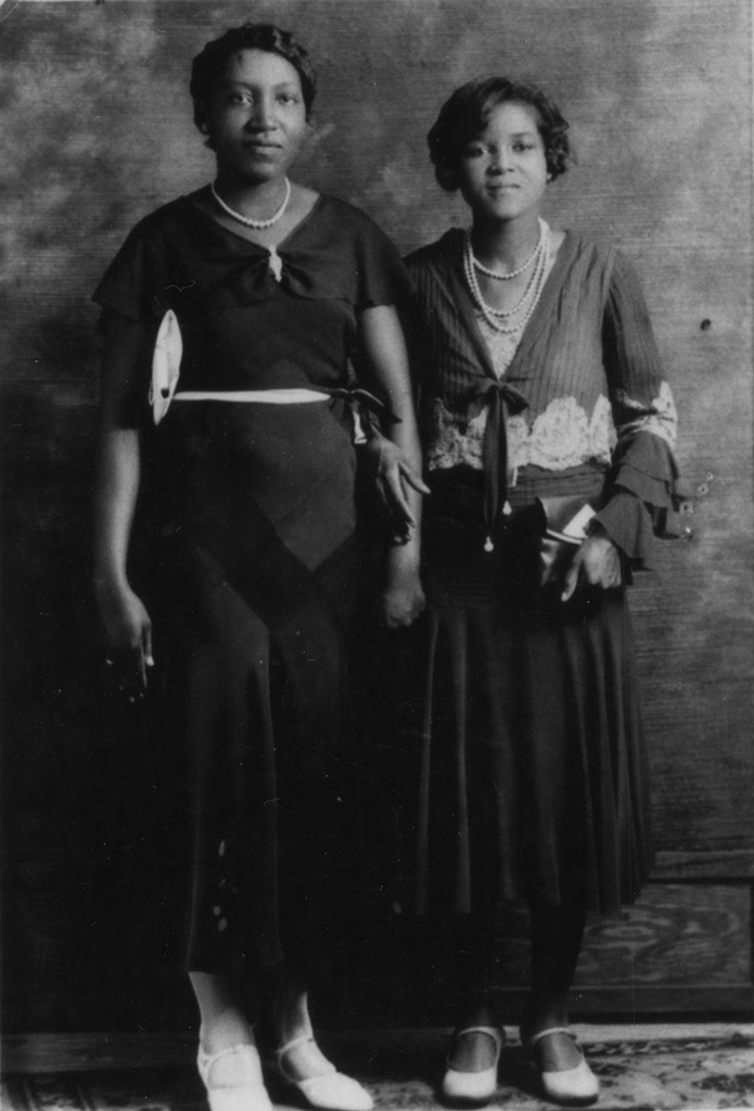 Two Unidentified African American Woman, 1930s.