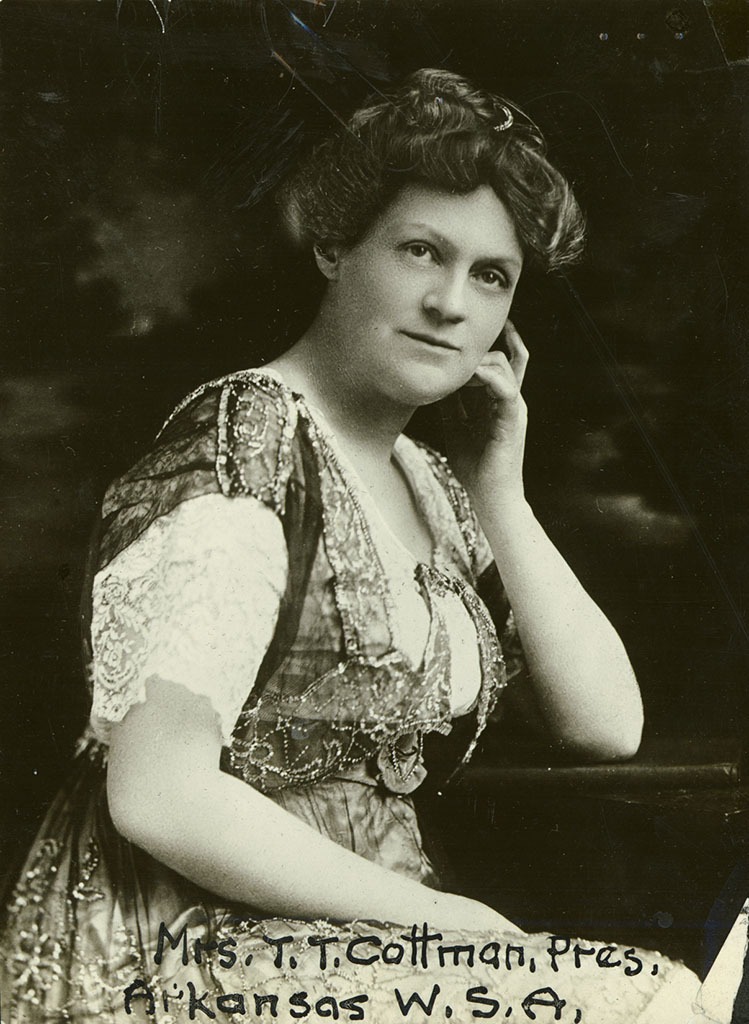 Mrs. T.T. Cotnam (Florence Cotnam), President of Arkansas W.S.A.