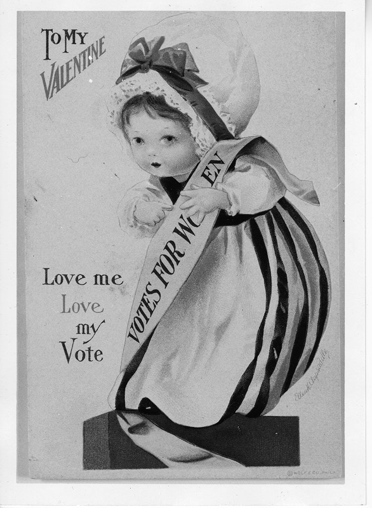 Women's suffrage valentine