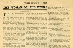 The Woman or the Beer by Bernie Babcock