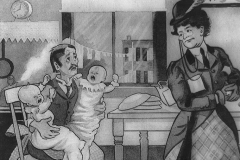 Election Day political cartoon, January 21, 1909.