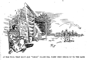 Illustration with caption "It was thus that Kent
                    and 