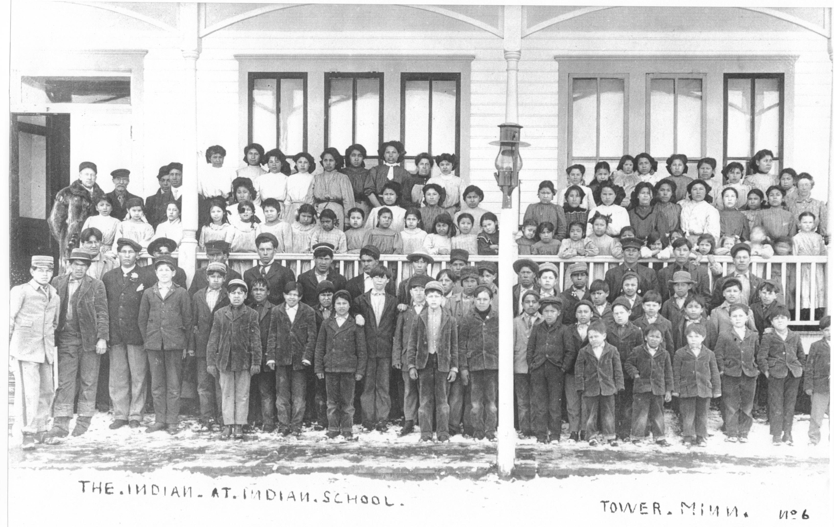 Indian School Students With Book