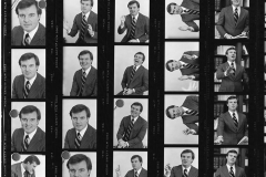 Contact sheet of Jim Guy Tucker in various poses