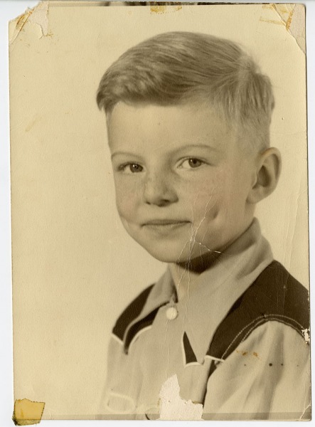 Portrait of Jim Guy Tucker as a child