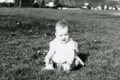 Jim Guy Tucker as a baby