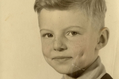 Portrait of Jim Guy Tucker as a child