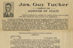 James Guy Tucker, Sr. candidacy announcement for Auditor of State
