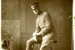 James Guy Tucker, Sr., in World War I army uniform