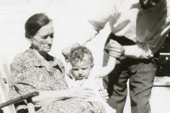 Jim Guy Tucker as toddler