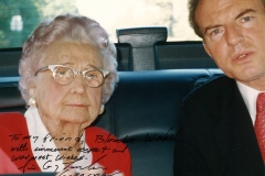 Jim Guy Tucker and Blanche Parnell Wade, 1993