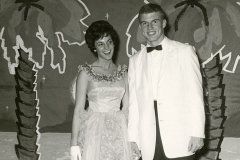 Jim Guy Tucker in a tuxedo with formally-dressed date at Hall High School prom, Little Rock, 1961 Jim Guy Tucker in a tuxedo with formally-dressed date at Hall High School prom, Little Rock, 1961