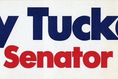 Bumper sticker for Jim Guy Tucker for U.S. Senator Bumper sticker for Jim Guy Tucker for U.S. Senator
