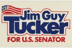 Poster for Jim Guy Tucker for U.S. Senator