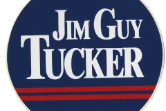 Jim Guy Tucker political campaign sticker
