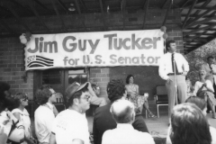 Jim Guy Tucker campaign for U.S. Senate in White County