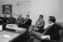 Jim Guy Tucker at unidentified meeting