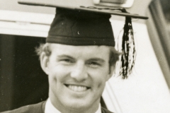Jim Guy Tucker from photo with Willie Maude Tucker and Carol Foreman at his graduation from University of Arkansas School of Law