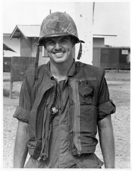 Jim Guy Tucker in Da Nang, Vietnam