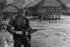 Jim Guy Tucker in II Corps, Central Highlands village near Pleiku, Vietnam