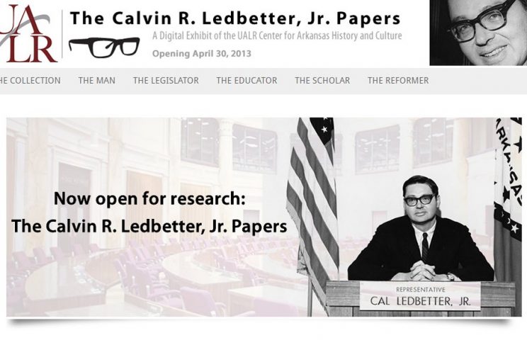 Screenshot of Ledbetter exhibit