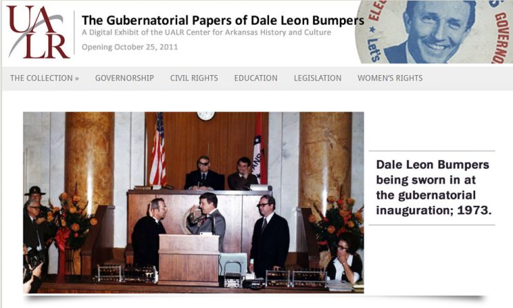 Dale Bumpers Gubernatorial Papers