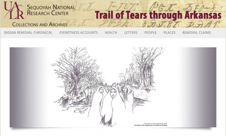 Trail of Tears through Arkansas