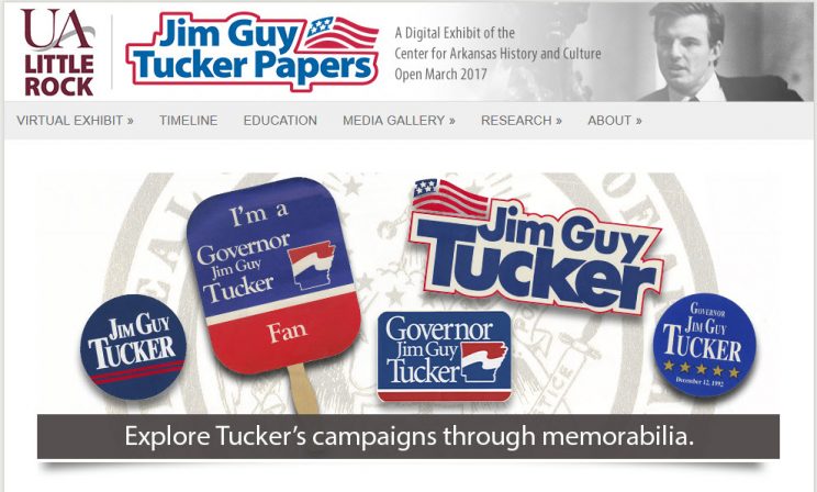 Jim Guy Tucker Papers