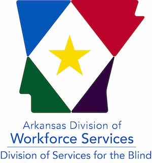 Arkansas Division of Workforce Services, Division of Services for the Blind logo, 2022