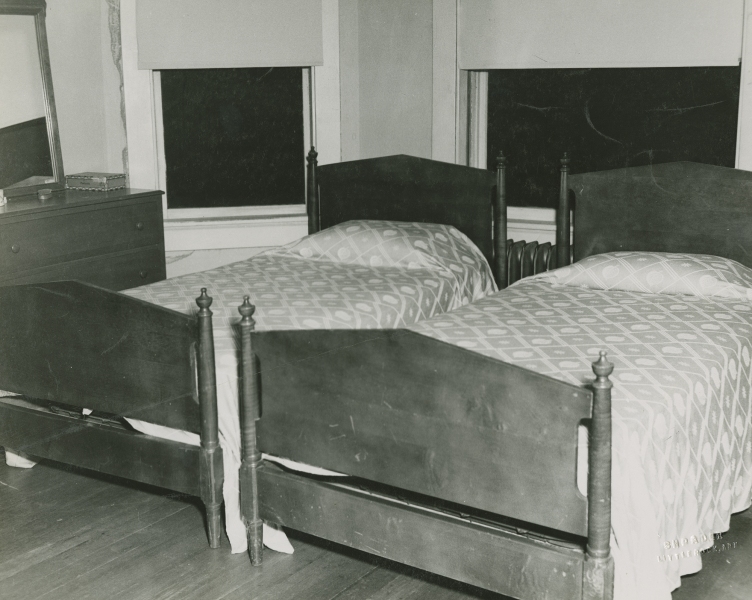 Dormitory rooms, circa 1950